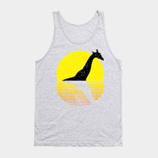 Giraffe African Nessie Safari Sighting Night Tank Top